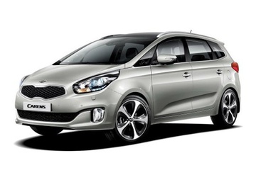 kia carens 2013-2019 integrované lyžiny